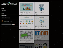 Tablet Screenshot of abhinavmittal.com